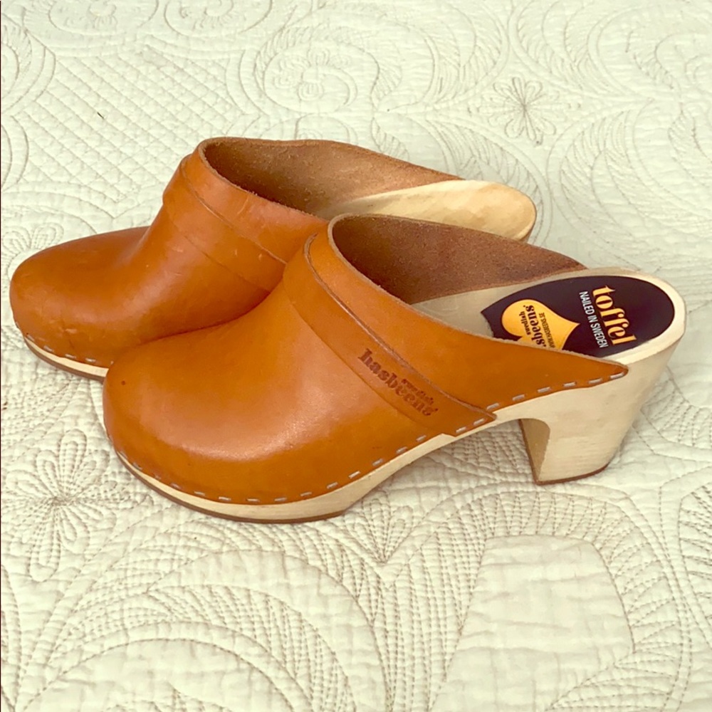 Swedish Hasbeens Clogs size 38